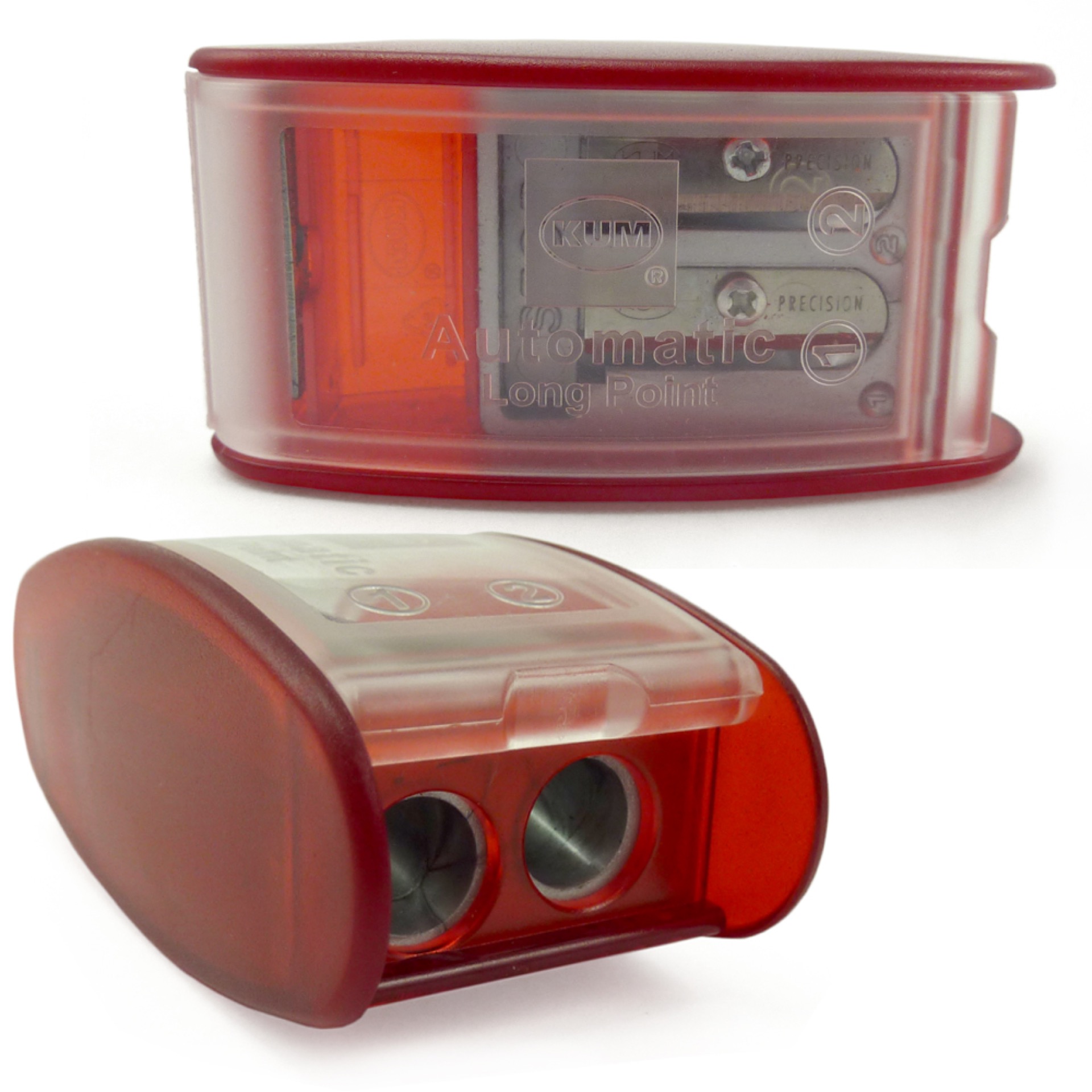 Long Point Pencil Sharpener, Pencil Sharpeners for Art,Drawing Pencil  Sharpener for Artists - Red
